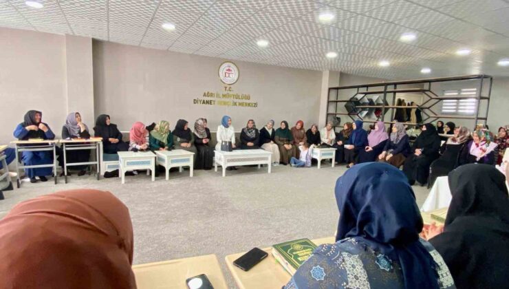Ağrı’da Anne Akademisi Projesi kadınlarla buluştu