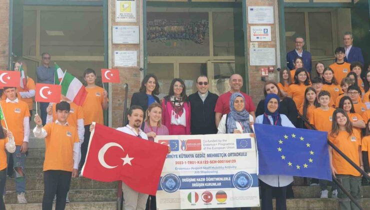 Gediz Mehmetçik Ortaokulundan erasmus başarısı