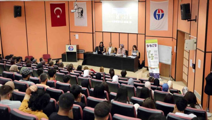 Üniversite sanayi sektör buluşmaları etkinliğine öğrencilerden yoğun ilgi